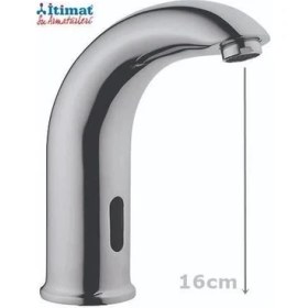 Resim Mey Ithalat® Itimat 681 Fotoselli Lavabo Bataryası Çift Su Girişli 