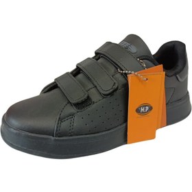 Resim MP M.P 2625 Siyah Unisex Faylon Hafif Taban Cırtlı Spor Ayakkabı 