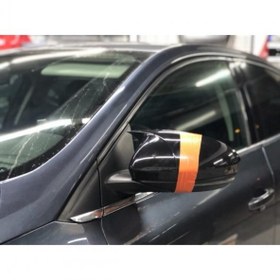 Resim Renault Megane 4 Yarasa Batman Ayna Kapağı Piano Black 