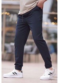 Resim Madmext Lacivert Erkek Jogger Pantolon 6529-lacivert Lacivert 
