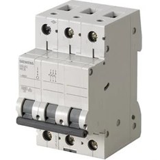 Resim Siemens 5SL6332-7YA 3 Fazlı 32 Amper C Tipi (Yavaş Karakterli) 6kA Otomatik Sigorta 