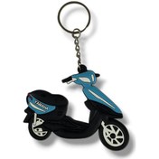 Resim Motosiklet Uyumlu Anahtarlık Maskot Silikon İthal Yamaha Scooter Anahtarlık 