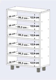 Resim Kenzlife Portmanto Ayakkabılık Ve Askılık Kalçın6 Byzbyz 98 060 32 Onsekiz Çift Ayakkabı Kapasitesi Ahşap 