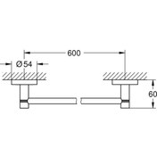 Resim Grohe Essentials Havluluk 40366dl1 