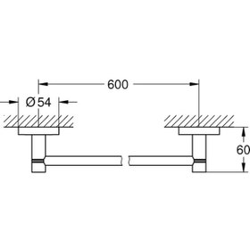 Resim Grohe Essentials Havluluk 40366dl1 