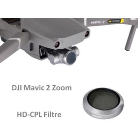 Resim Profisher Djı Mavic 2 Zoom Kamera Hd-cpl Lens Filtre 