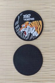 Resim İZMİR ASKERİ MALZEME 192 Tigers Nakis islemeli Arma Pec Patch 