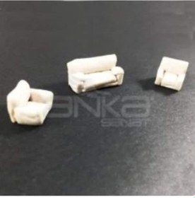 Resim Jordania Koltuk Takım 2 Tekli 1 İkili Deri 1/050 Je08-sf106-050 