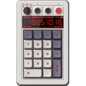 Resim Retro 18 Mekanik Numpad, Hesap Makinesi Modunu Destekler, Bluetooth/2.4g/kablolu Numpad Windows ve A 