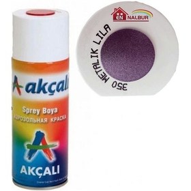 Resim Akçalı Sprey Boya 400 Ml 350 Metalik Lila Diğer 