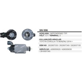 Resim Mars Otomatigi 12V Toyota Corolla Uyumlu 2014 > 504634270 