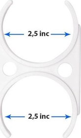 Resim Su Arıtma Filtre Tutucu Kelepçe 2,5x2,5 Inch 