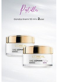 Resim L'Oreal Paris 50+ Peptid Yenileyici Gündüz Kremi 2 x 50 ML 