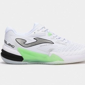 Resim Joma Trolw2502ac 2502 Roland Erkek Toprak Kort Beyaz Tenis Ayakkabı Beyaz 