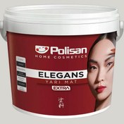 Resim Polisan 4482 - Masum Gri - Cİ-7621 7,5 Litre Elegans Extra Yarı Mat İç Cephe Boyası (25600061600) 