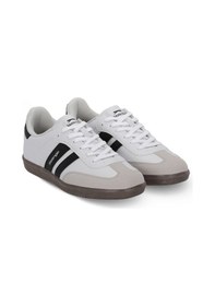 Resim Slazenger Indıa Beyaz / Siyah Günlük Spor Ayakkabısı Beyaz / Siyah | Unisex 