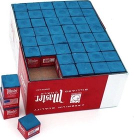 Resim 144 Lü Mavi Bilardo Tebeşiri 