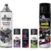 Resim midline Susuz Motor Temizleyici Lastik Parlatıcı 2 Ad Klima Temizleyici Parfüm Ebrayn 5 prç midline 