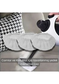 Resim Womidi Sw618-d Çok Fonksiyonlu Buharlı Temizleyici İle Uyumlu Bez Seti 