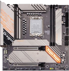 Resim Dragos Dragmode B760m D5pro Sata,m2 Ddr5 8000mhz Oc Usb3.2 Type C Dp Hdmi Ses 2.5gbe Lan 1700p Matx Anakart 