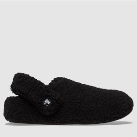 Resim Crocs Classic Cozzzy Slipper Unısex Ev Terlik Black Black Siyah 