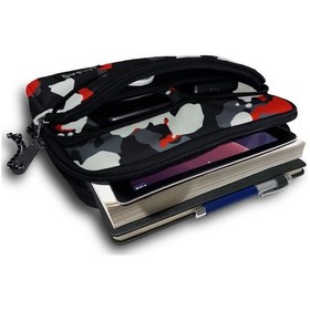 Resim Jacbag İki Bölmeli Fermuarlı Tablet Çantası 