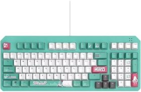 Resim Asus TUF Gaming K3 Gen II Hatsune Miku Edition RGB Türkçe Mekanik Gaming Klavye 90MP0460-BKYA30 