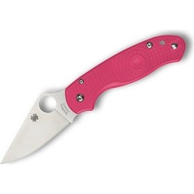 Resim Spyderco Para 3 Pink Lightweight Plainedge Çakı Pembe 