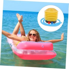 Resim MKS Taşınabilir Şişme Bot, Yatak , Top , Plastik Hava Pompası 