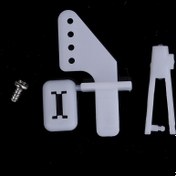 Resim 10 set orta boy kilitleme naylon kontrol kornası ve klips 21mm set dümen 