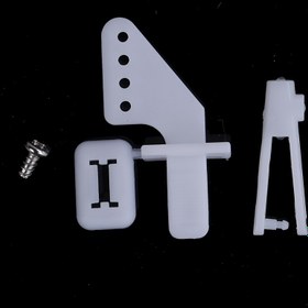 Resim 10 set orta boy kilitleme naylon kontrol kornası ve klips 21mm set dümen 
