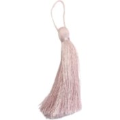 Resim Püskül Tekli 10 cm 1 Adet Toz Pembe 