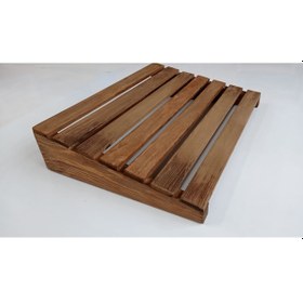 Resim Gudywood Masa Altı Ayaklık Ahşap Ayak Koyma Standı Ayakkabılık 