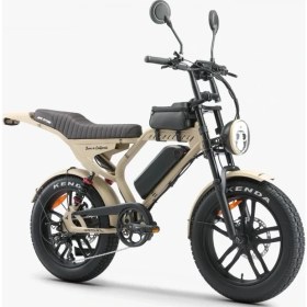 Resim Ape Ryder Mandrıll 1000 W Elektrikli Bisiklet -Bej 