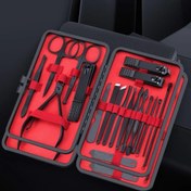 Resim 18 Parça Çanta Tipi Manikür Pedikür Tırnak Bakım Seti 