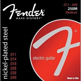 Resim Fender Super 250 NPS 250M 11-49 Elektro Gitar Teli 