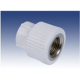 Resim 1/2X20Mm İç Dişli Nipel Yuvarlak Pprc Tesisat Rakor Adaptör 