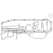 Resim TOPRAN 205595001 Yag Karteri(Opel Vectra A 1.8-2.0 ) 0652098 90200542 (WE436518) 