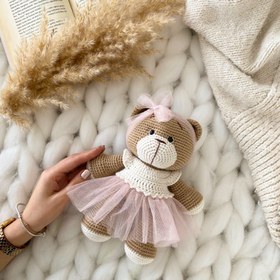 Resim Amigurumi Tüllü Ayıcık - Oyuncak 