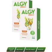 Resim Algy Omega 3 Vegan 500 Mg Dha + Epa 30 Yumuşak Kapsül 2 x 30 Kapsül 