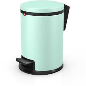 Resim Hailo Pure S Mat Mint Çöp Kovası - 3 L 