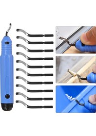 Resim Metal Çapak Alma Aracı Kiti Çapak Alma Kesiciler Set E12198-3 