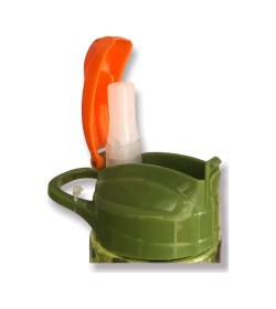 Resim Amazon Tritan Pipetli Matara 600ml - Yeşil No Color 