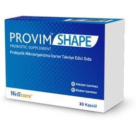 Resim Wellcare Provim Shape 30 Kapsül 
