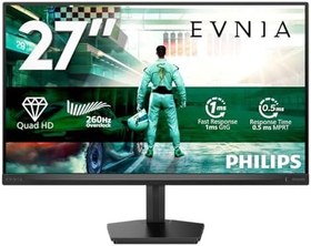 Resim Philips Evnia 27M2N3500PF 27" 260Hz(OC) 0.3ms 2K QHD Adaptive Sync HDR10 Fast IPS Gaming Monitör 