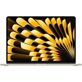 Resim MacBook Air 15.3 inc M3 8CPU 10GPU 24GB 512GB Yıldız Işığı MC9K4TU/A 