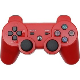 Resim Ps3 Joystick Konsol Denetleyicisi İçin Kırmızı Kablosuz Gamepad Usb Pc Denetleyicisi İçin Ps3 Joypad Aksesuarı 