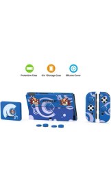 Resim Nintendo Switch OLED Çoklu Koruma Kiti 8 In 1 Dobe TNS-1192B 