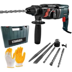 Resim stanrayf Germany Sjs Metal Şanzuman 3600 W 5.2 Joule Professıonel Kırıcı Delici 5 Parça Uç 