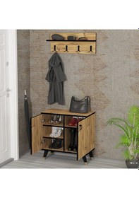 Resim Kalenderdekor1 Kalender Dekor Sonia-1 Sn04 Portmanto Vestiyer Ayakkabılık 